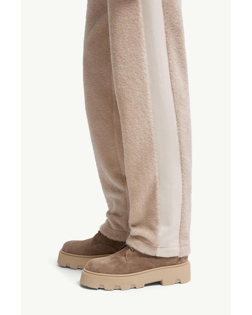 Moncler Natural Teddy Track Pants