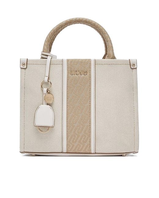 Liu Jo Natural Small Jacquard Bag