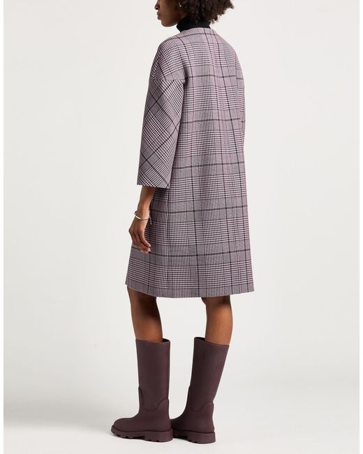 Marni Purple Single-Breasted Coat