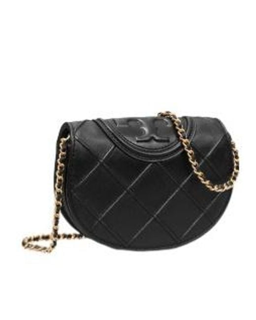 Tory Burch Black Fleming Mini Bag