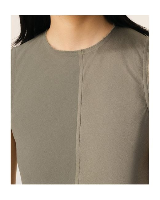AMI Natural Long Straight Dress