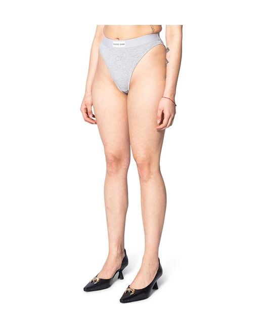 MARINE SERRE Multicolor Moon Logo Stretched Jersey High-Waist Briefs