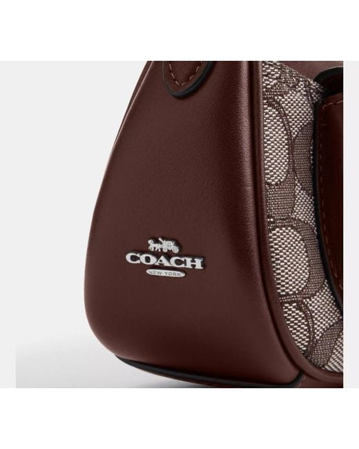 COACH Brown Ashton Mini Shoulder Bag