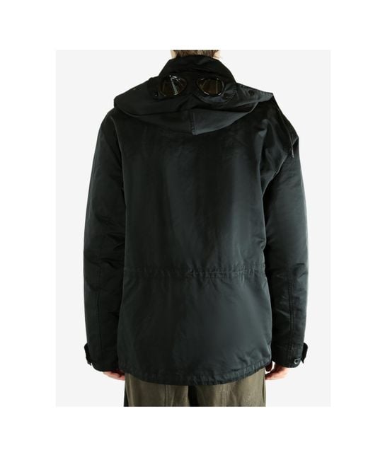 C P Company Black Medium Jacket for men