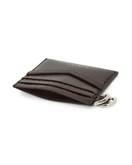 Givenchy Brown Logo Card Holder