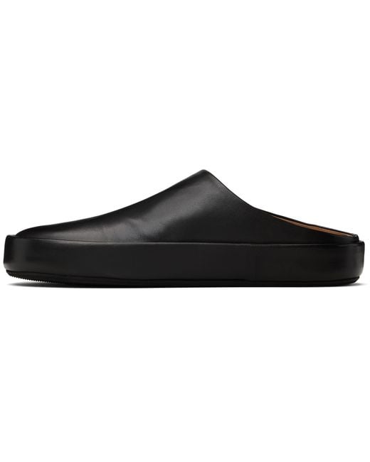 Marsèll Black Cassapelle Slip-On Mules for men