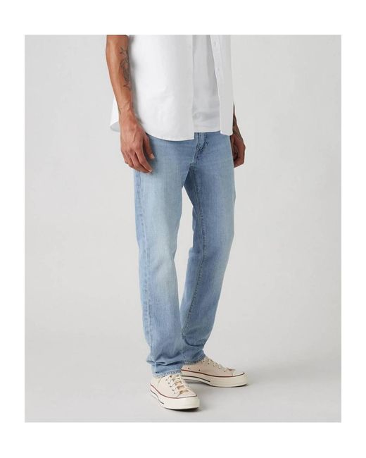 Levi's Blue 511 Logo Patch Slim-Fit Jeans for men