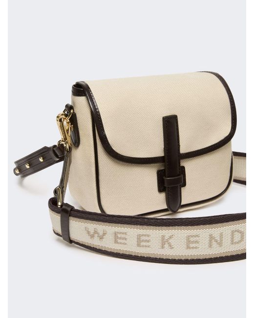 Weekend by Maxmara Natural Flap Shoulder Bag