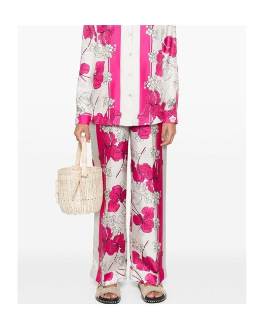P.A.R.O.S.H. Pink Serenella Trousers