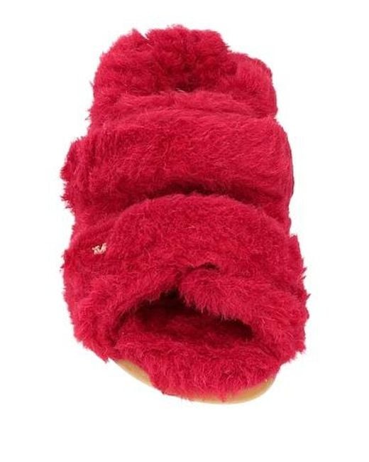 Max Mara Red Sandals