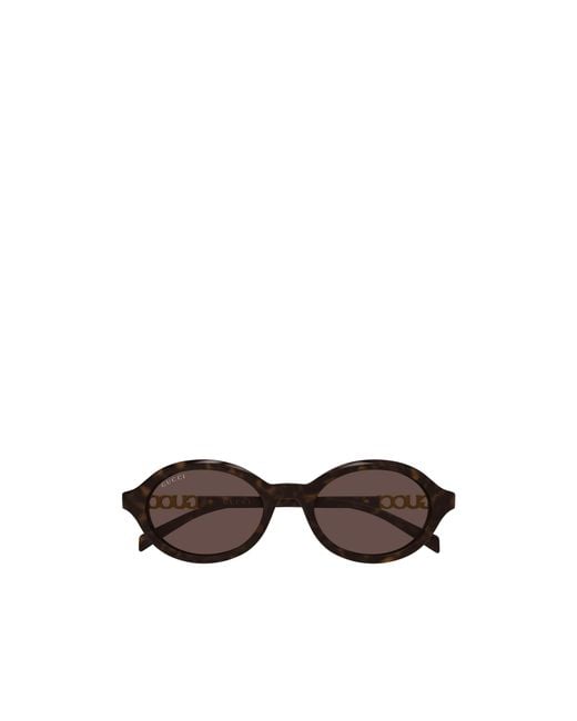 Gucci Multicolor Eyewear Oval Frame Sunglasses