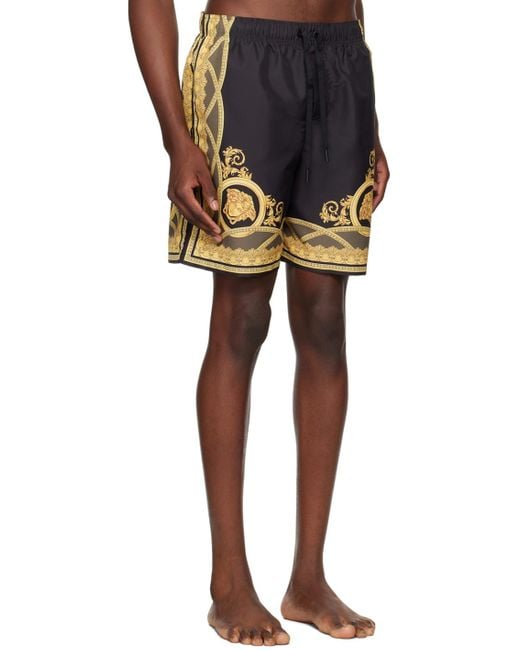 Versace Black Swimwear for men