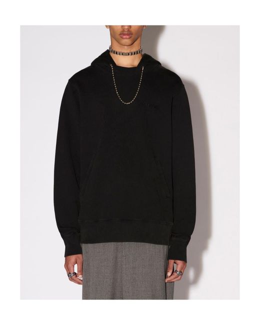 Ambush Black Ballchain Long-Sleeved Hoodie for men