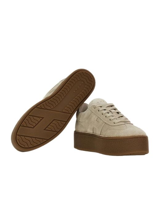 Hogan Brown Sneakers Cool