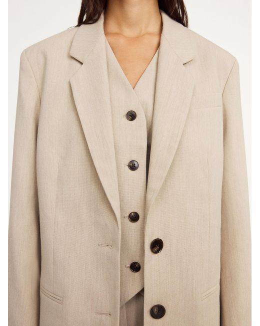 By Malene Birger Natural Ophie Blazer
