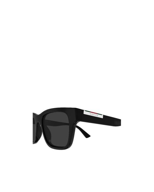 Gucci Black Eyewear Square Frame Sunglasses for men
