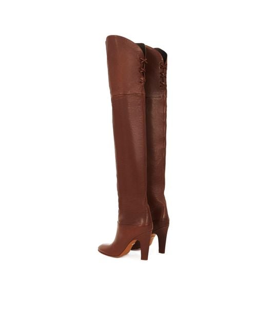 Chloé Brown Chloé Eve Thigh High Boots