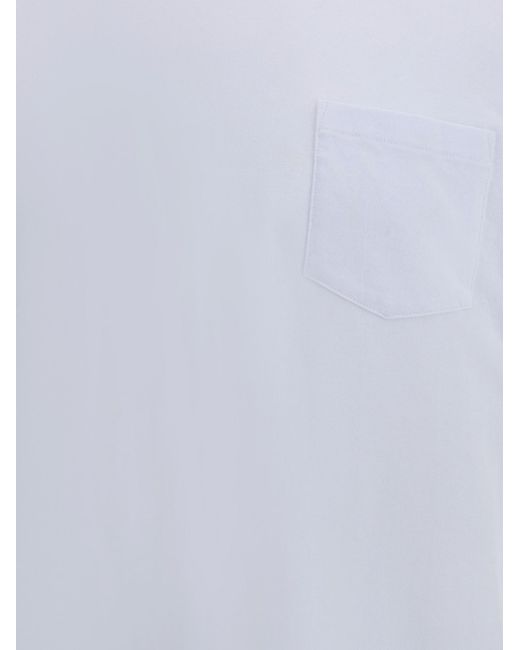 Sacai White Pocket Long-Sleeve T-Shirt for men