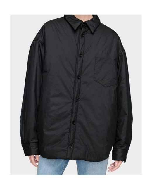 Maison Margiela Black Oversized Padded Jacket