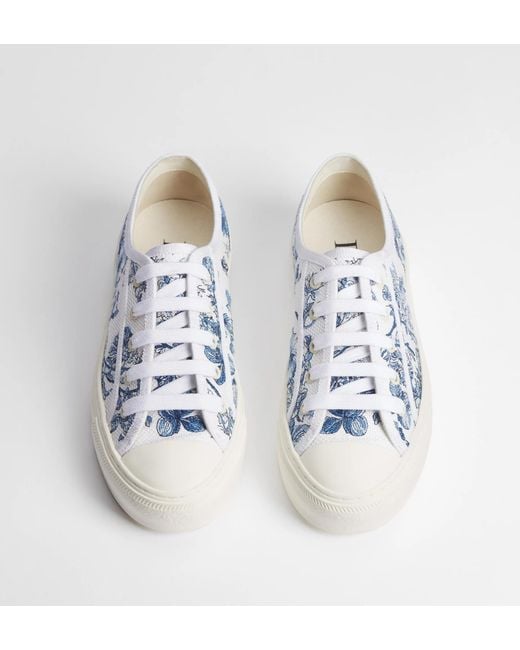 Dior Gray Walk'N' Platform Sneaker