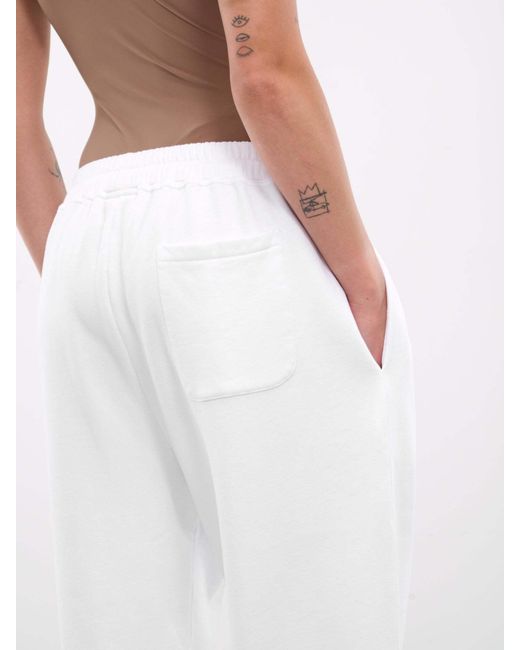 VTMNTS White Paris Track Pants for men