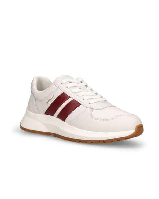 Bally Pink Round Head Low-Cut Casual Shoes