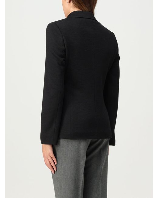 Seventy Black Single-Breasted Blazer