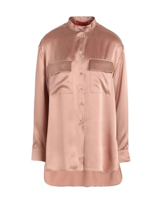 MAX&Co. Pink Long Sleeve Shirt