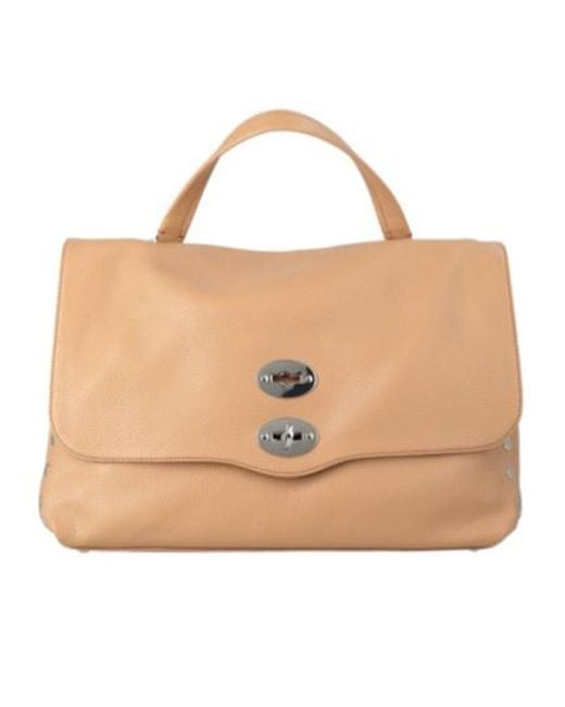 Zanellato Natural Logo Shoulder Bag