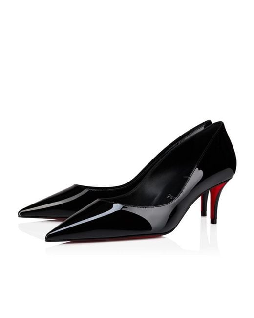 Christian Louboutin Black Miss Z Patent Leather Pumps 60