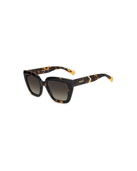Missoni Black Square Acetate Sunglasses