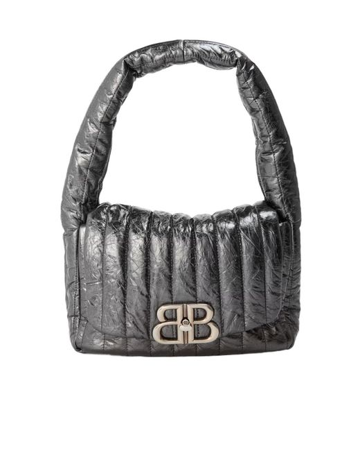 Balenciaga Black Monaco Small Shoulder Bag