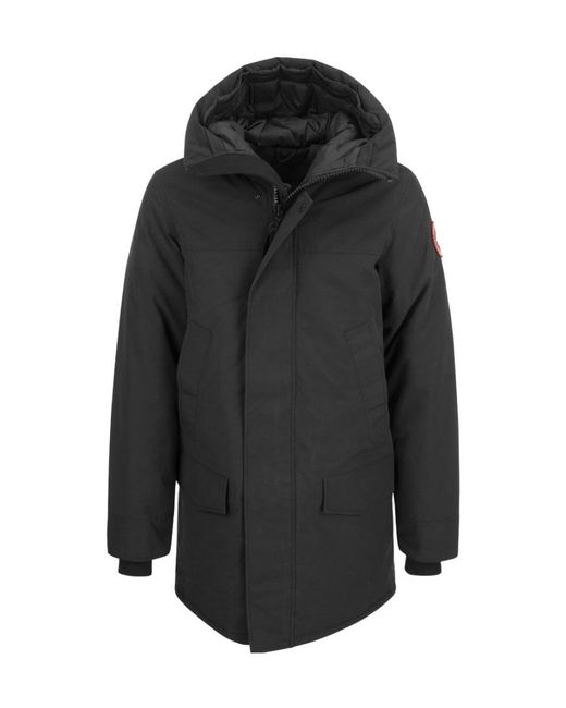 Canada Goose Black Langford Hooded Parka for men