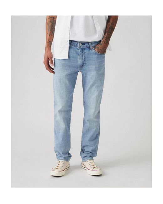 Levi's Blue 511 Logo Patch Slim-Fit Jeans for men