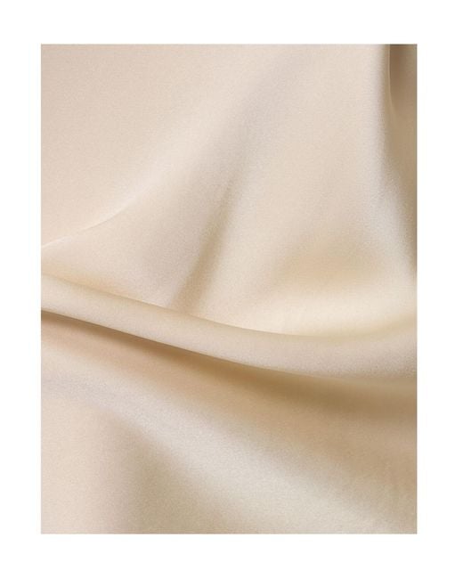 Anine Bing Natural Elastic Waist Skirt