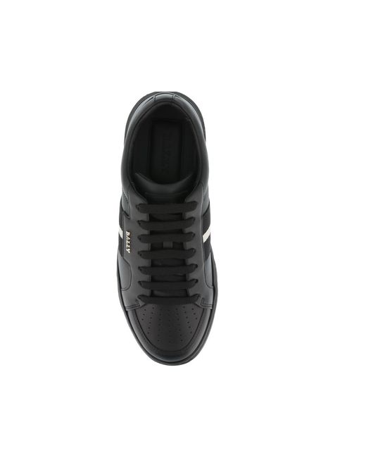 Bally Black Laced Sneakers for men