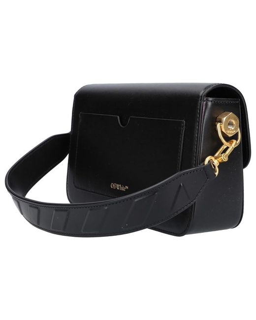 Off-White c/o Virgil Abloh Black Logo Strap Satchel