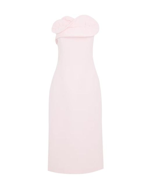 Magda Butrym Pink Long Maxi Dress