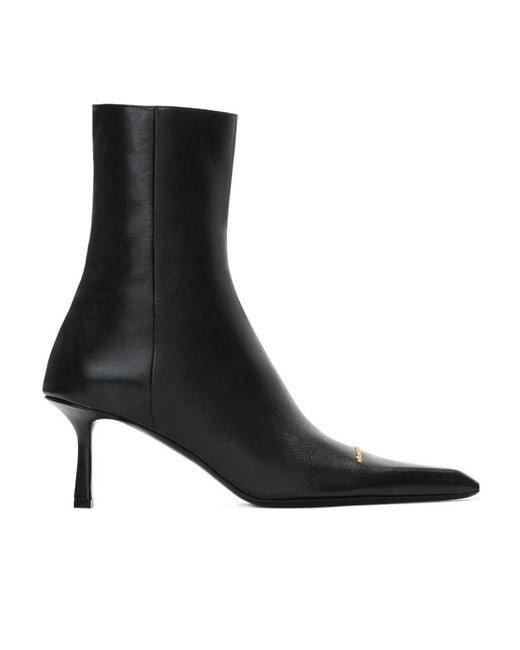 Alexander Wang Black Viola 77Mm Leather Boots