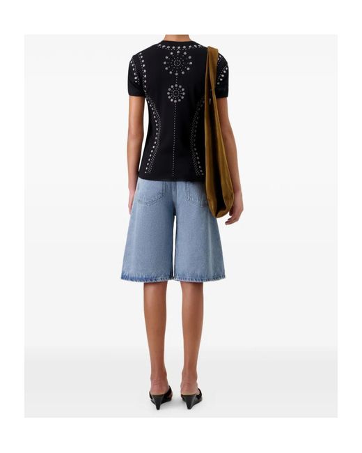 Coperni Black Mantra Graphic Print T-Shirt