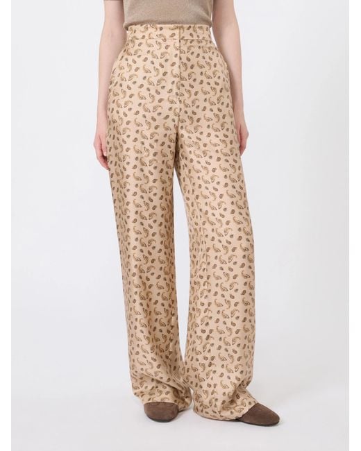 Max Mara Natural Studio Mstfuxia Palazzo Trousers