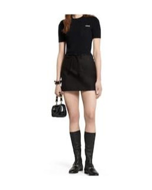 Gucci Black Fabric Shirt