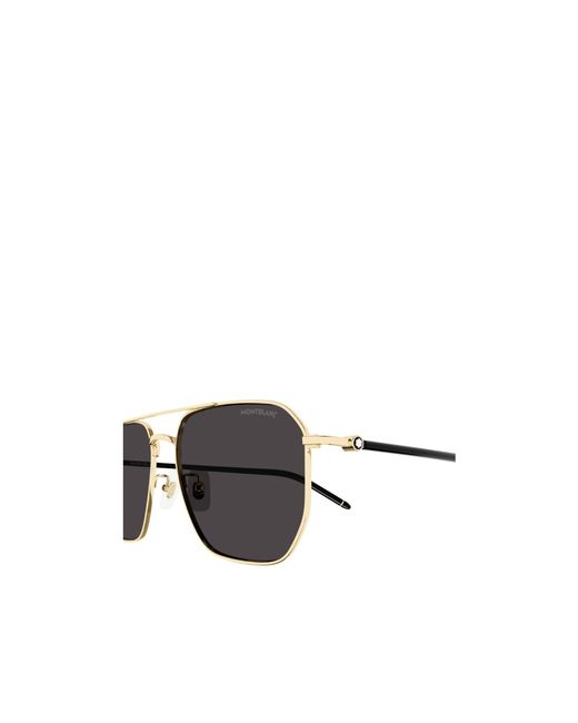 Montblanc Multicolor Eyewear Pilot Frame Sunglasses for men