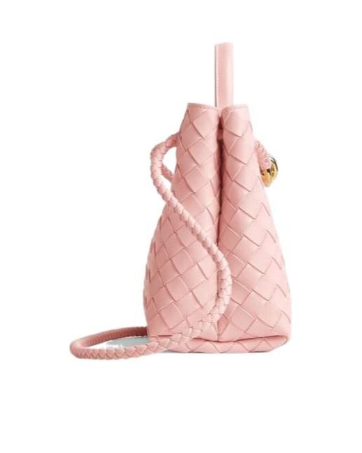 Bottega Veneta Pink Small Andiamo