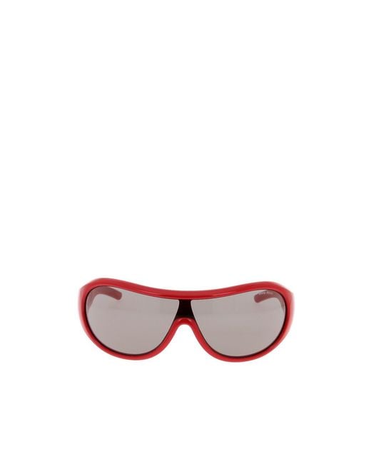 Miu Miu Pink Full Frame Sunglasses