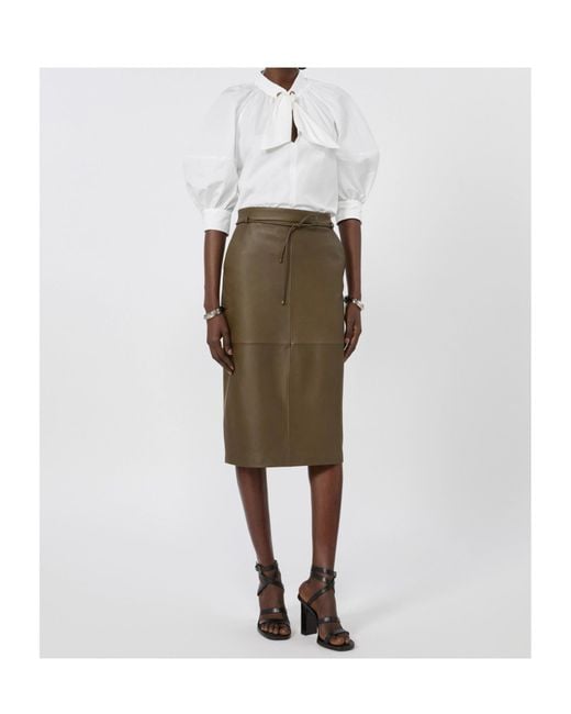 Max Mara White Poplin Shirt