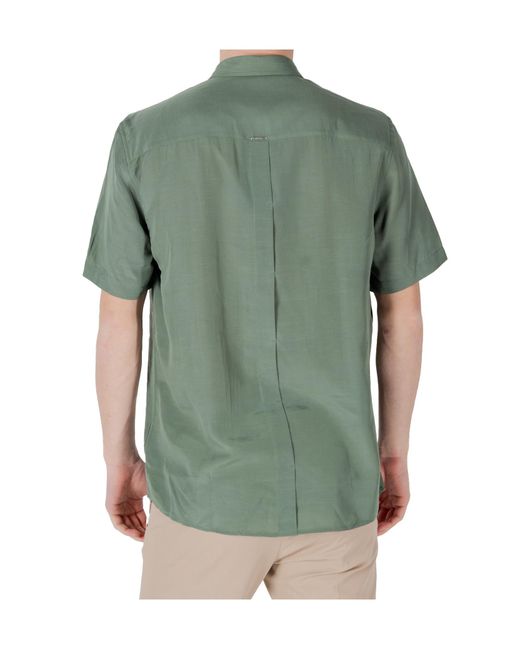 Antony Morato Green Short Sleeve Shirt for men