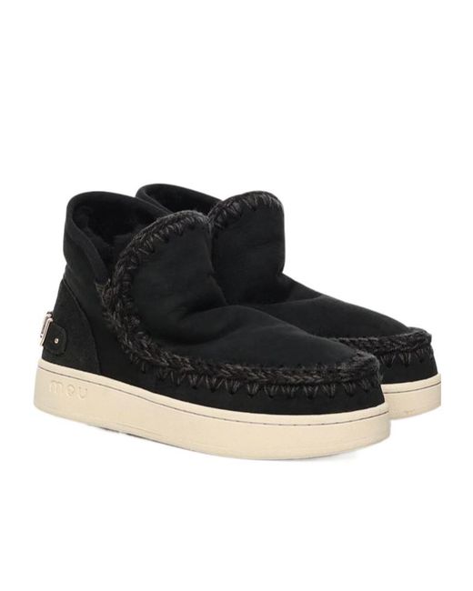 Mou Black Eskimo Ankle Boots