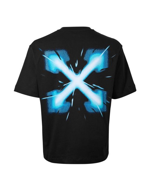 Off-White c/o Virgil Abloh Black Lightspeed Tee for men