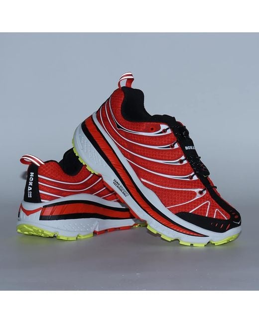 Hoka One One Red Stinson Evo Og Sneakers Habanero for men